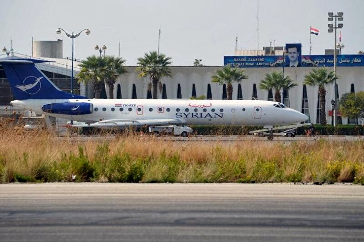 فرودگاه دمشق