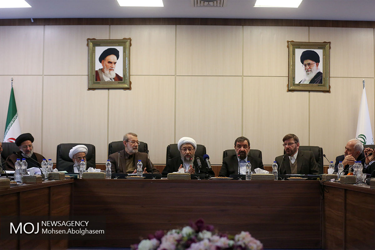 جلسه مجمع تشخیص مصلحت نظام - ۲۹ دی ۱۳۹۷