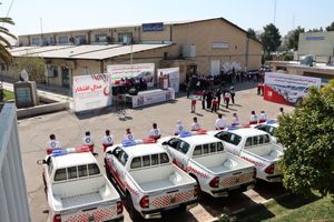 درخشش هلال احمر در خدمت رسانی به مسافران نوروزی 