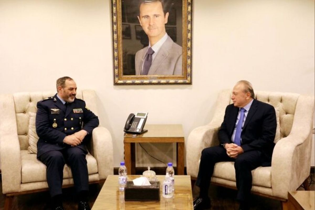 وزیر دفاع در سوریه