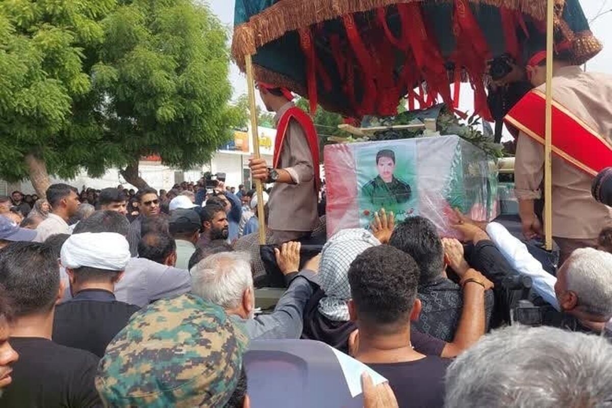 تشییع پیکر مطهر شهید