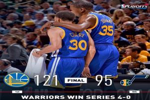 گلدن استیت به فینال کنفرانس غرب صعود کرد