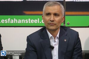 نشست خبری مدیر عامل ذوب آهن اصفهان