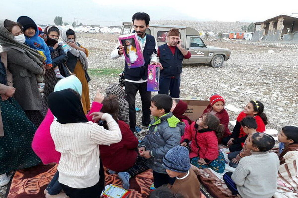 سینمای سیار در مناطق زلزله زده