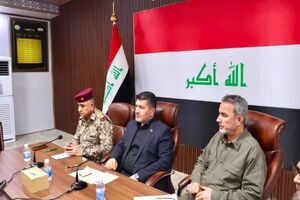 آخرین تمهیدات مراسم تشییع رهبر شهید انقلاب توسط رئیس ستاد الحشد الشعبی بررسی شد