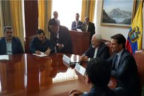 ایران و اکوادور دو توافقنامه همکاری‌های بانکی و یک تفاهنامه قرنطینه گیاهی امضا کردند