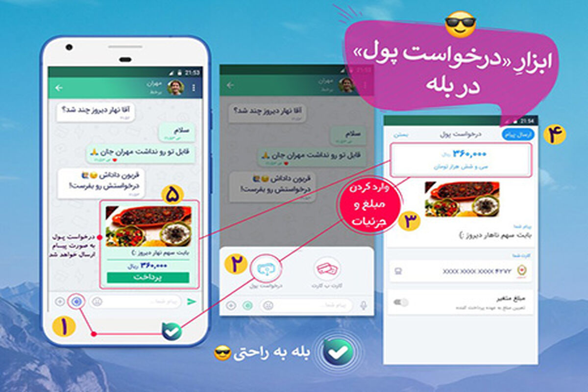 بله