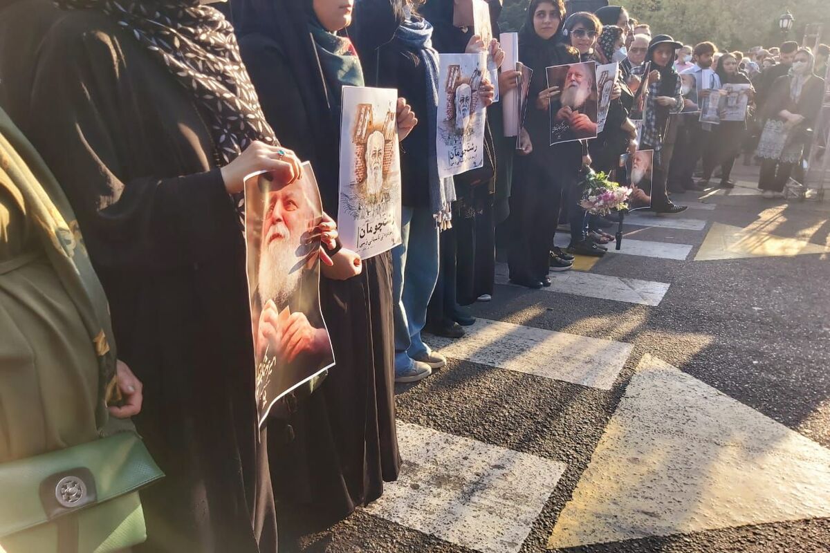 تشییع پیکر سایه