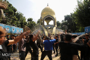 عزاداری ظهر عاشورای حسینی در امامزاده اسماعیل (ع)  قلهک