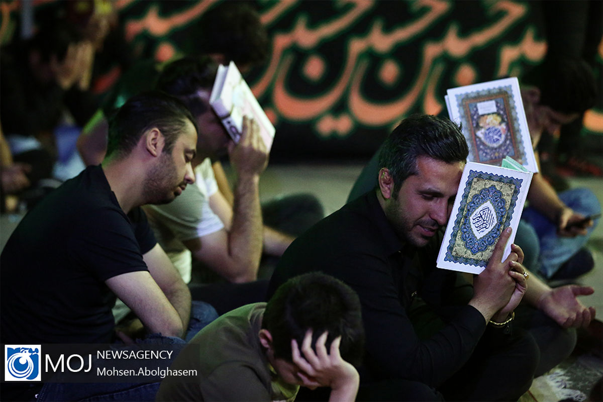 احیای شب بیست و یکم ماه مبارک رمضان در امامزادگان عینعلی و زینعلی (ع)