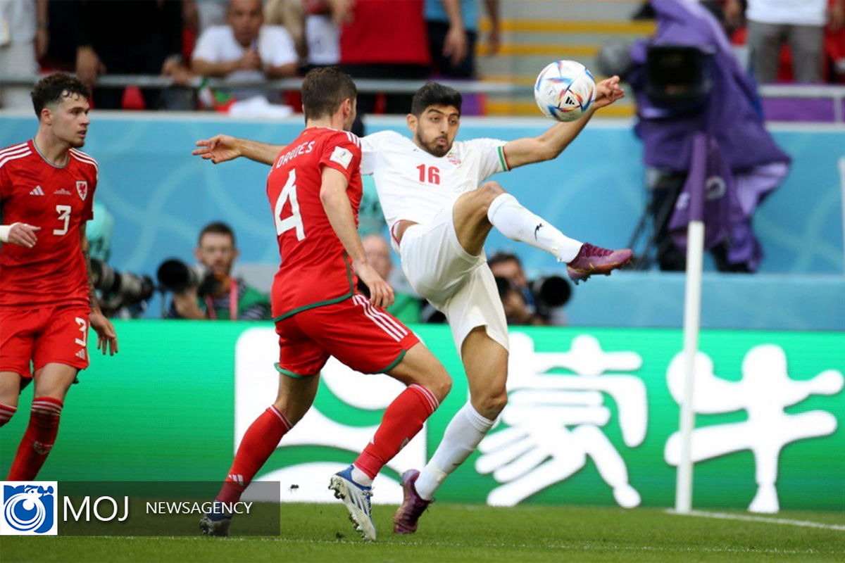 جام جهانی فوتبال - دیدار ایران و ولز 