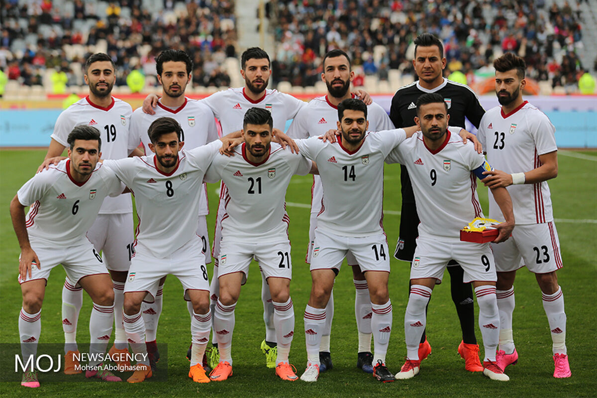 ترکیب تیم ملی فوتبال ایران/عکس تیمی