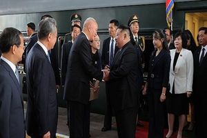 رهبر کره‌شمالی با قطار خاص خود وارد پکن شد