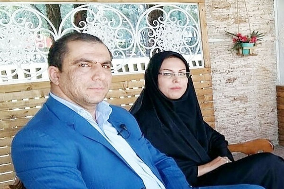 زوج خبرنگار کرمانشاهی