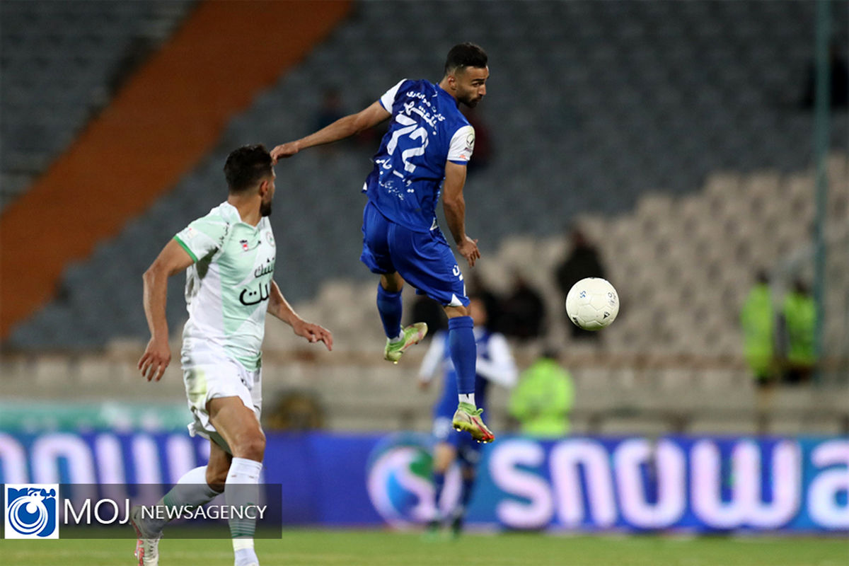 دیدار تیم های فوتبال استقلال و ذوب آهن