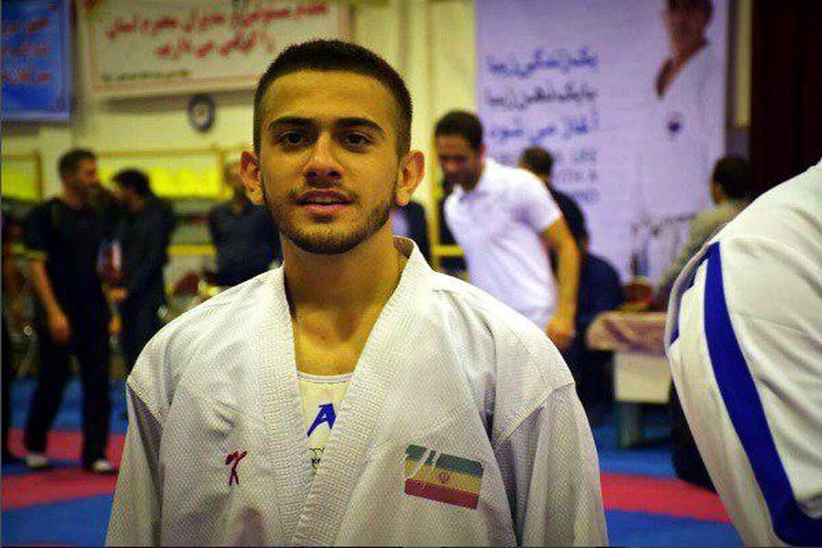 علی مسکینی کاراته کار کرمانشاهی