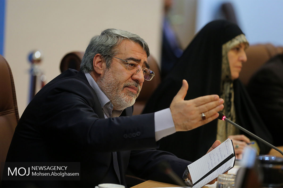 عبدالرضا رحمانی فضلی وزیر کشور