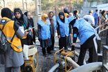برگزاری نخستین مانور آمادگی بانوان تهران در برابر بحران‌