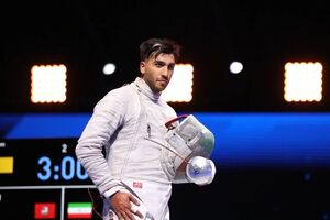 شکست سنگین نیما زاهدی برابر نایب‌قهرمان المپیک در جام جهانی شمشیربازی ۲۰۲۵