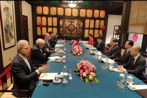 امیرعبداللهیان با وزیر امور بین‌الملل حزب کمونیست چین گفتگو کرد