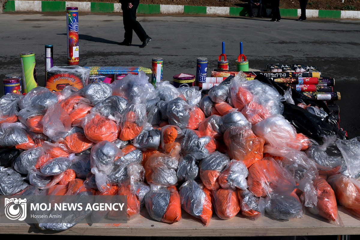 کشفیات مواد محترقه چهارشنبه سوری