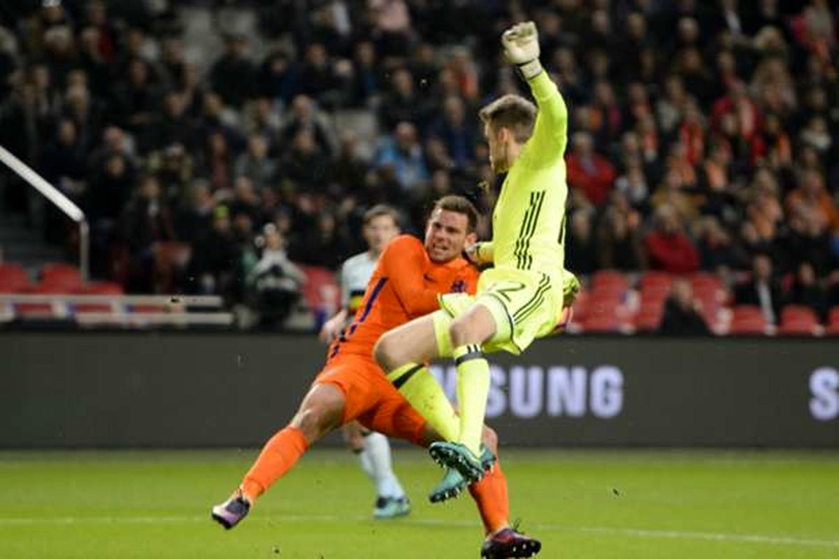 بازی دوستانه بلژیک و هلند