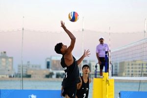 تیم ملی والیبال ساحلی در مرحله گروهی دومین شکست را تجربه کرد