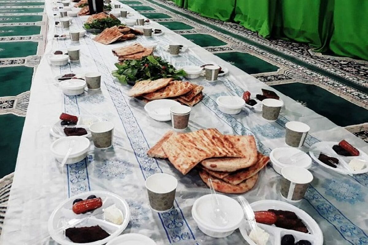 سفره افطار
