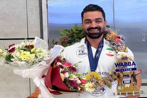 ورزشکار جونقانی ساکن کیش قهرمان قهرمانان مسابقات روسیه