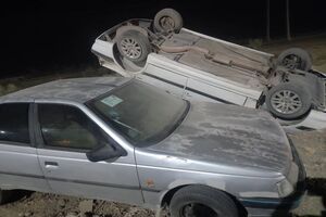 واژگونی دو دستگاه پژو در کمربندی سوسنگرد؛ سه مصدوم به بیمارستان شهدای نفت منتقل شدند