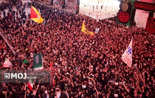 تشییع پیکر مطهر امام مجاهد شهید در کربلای معلی