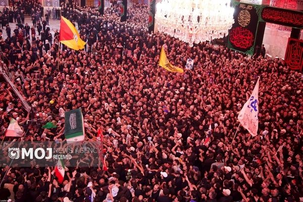 تشییع پیکر مطهر امام مجاهد شهید در کربلای معلی