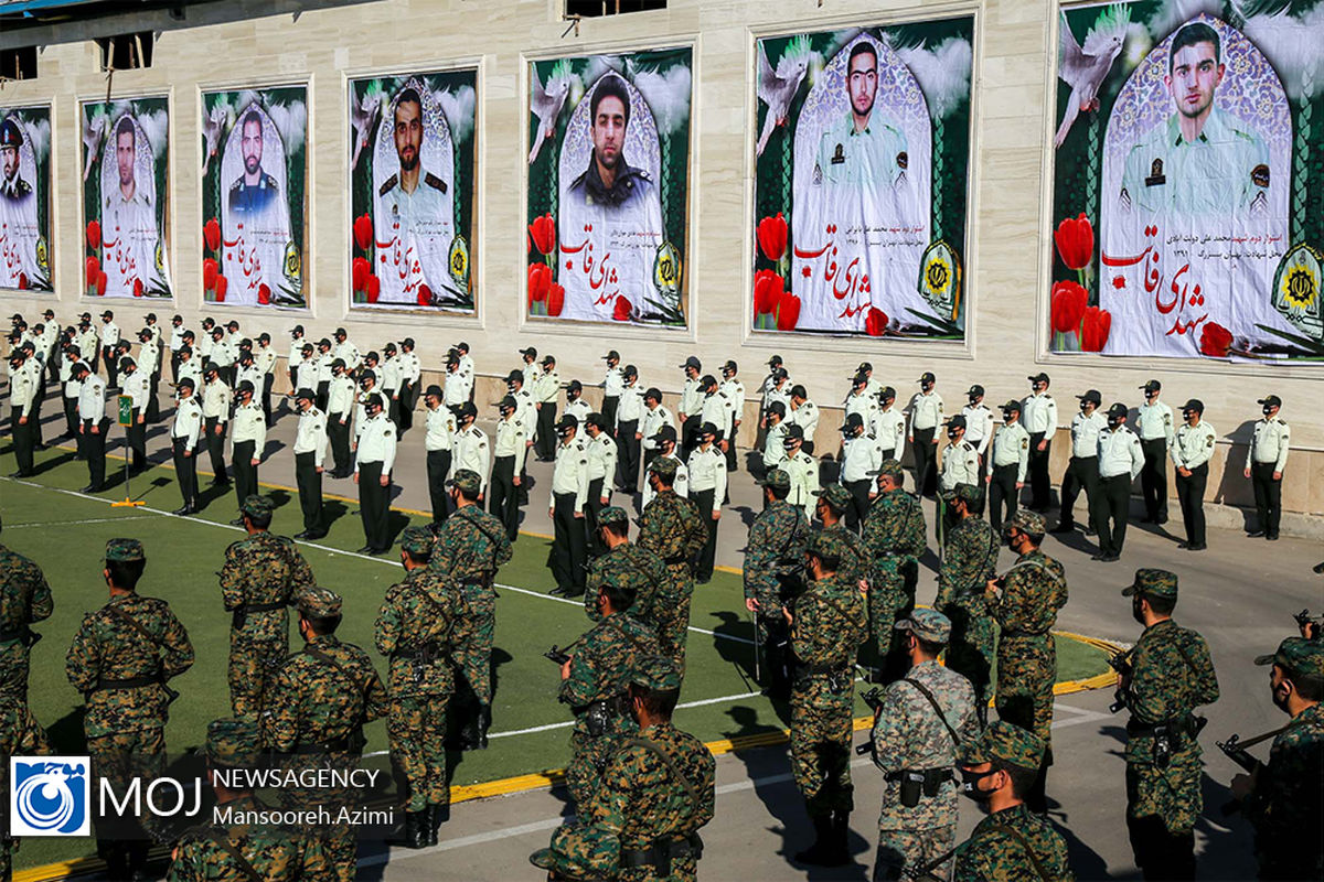 صبحگاه مشترک فرماندهی نیروی انتظامی تهران بزرگ