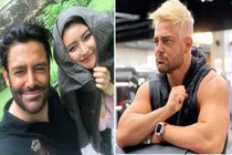 خودنمایی محمدرضا گلزار با ماشین چند صد میلیاردی اش در خیابان های تهران / این خانم کنار محمدرضا گلزار چه کسی است؟