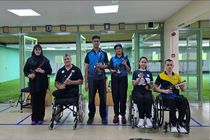 مدال نقره تیم میکس تپانچه ایران در جام‌جهانی پاراتیراندازی امارات کسب شد