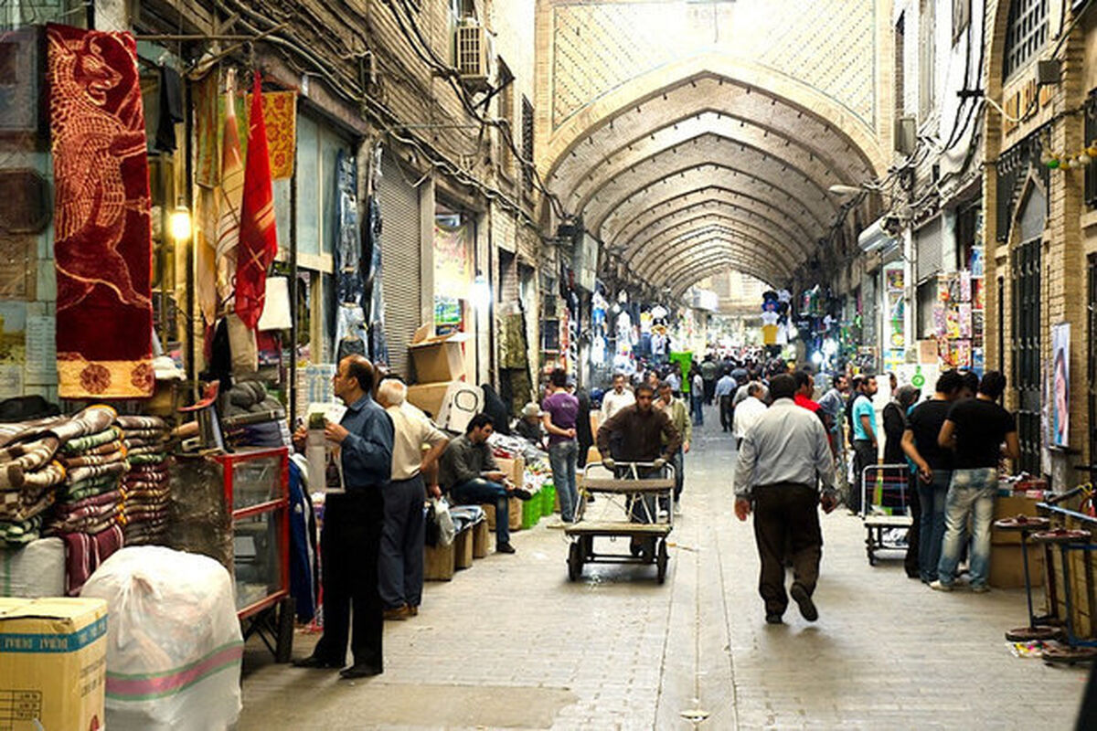 کسبه بازار کرمانشاه
