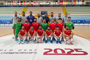 تیم فوتسال ناشنوایان ایران گام اول را محکم برداشتند