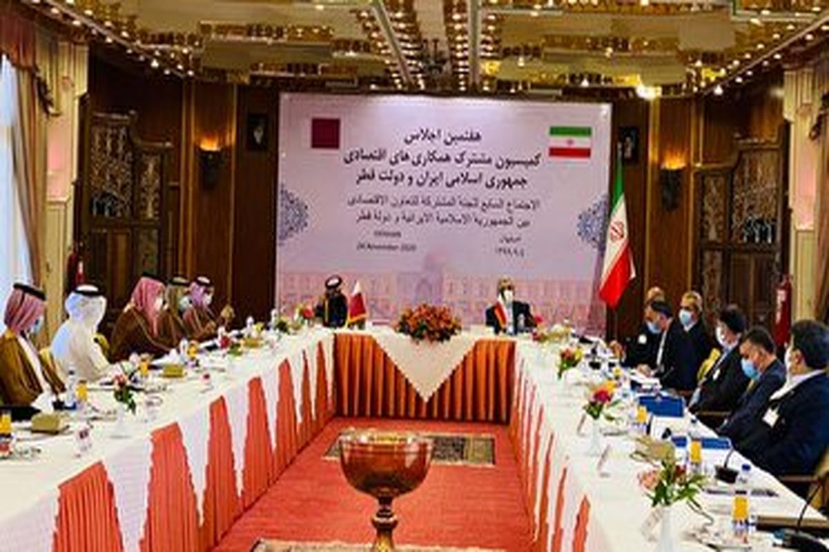 هفتمین اجلاس ایران و قطر