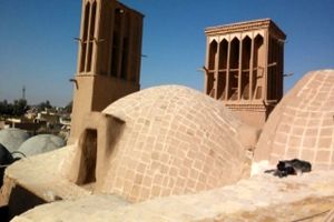 پایان عملیات مرمت و ساماندهی شبستان تاریخی مسجد جامع بافق