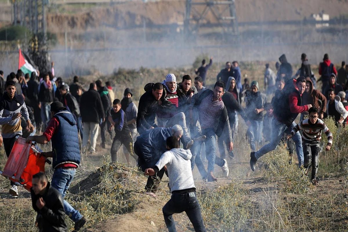 تظاهرات در فلسطین