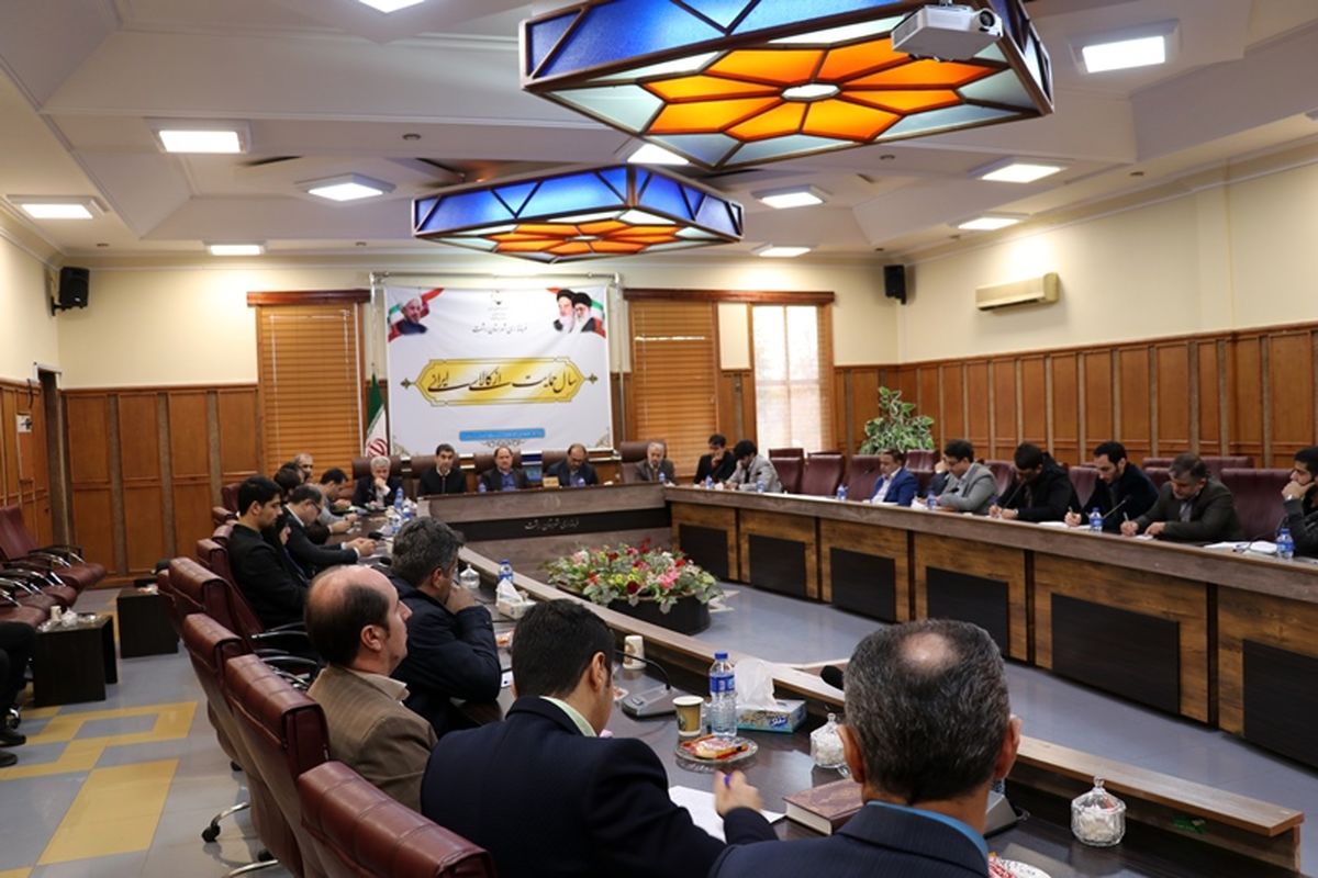 جلسه کمیسیون دانشجویی رشت