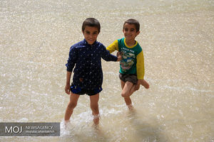 مهمانان نوروزی زاینده رود اصفهان