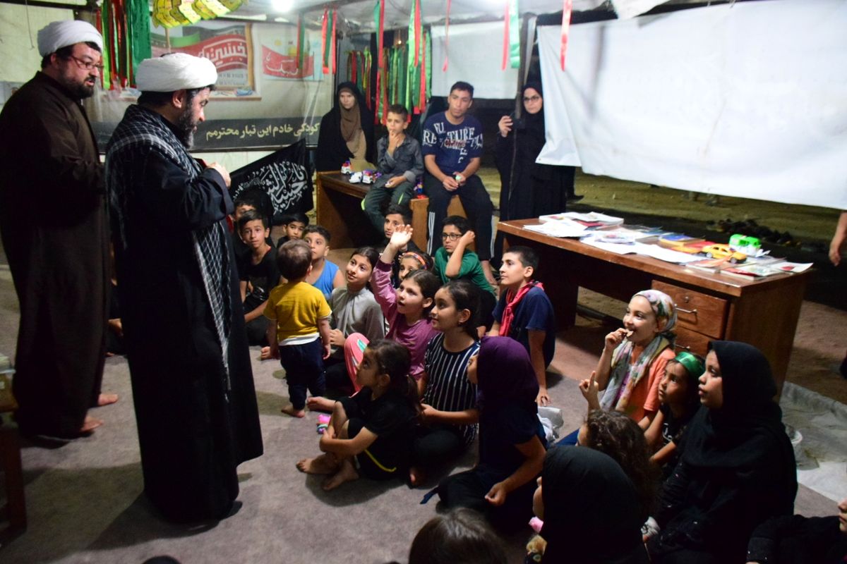 موکب دانش آموزان تبریز