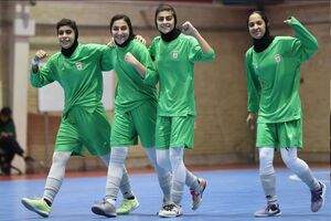 تیم فوتسال جوانان بانوان در دیداری دوستانه پیروز شد