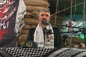 جانشین سازمان بسیج به خوزستان سفر کرد