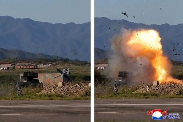 رضایت رهبر کره شمالی از کارایی پهپادهای کومسونگ