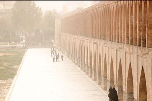 هوای اصفهان ناسالم برای گروه های حساس/شاخص کیفی هوا 108