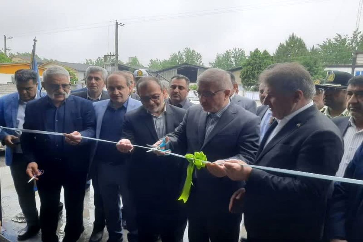 خط تولید کمباین و تراکتور در مازندران افتتاح شد