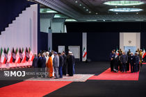 مراسم ادای احترام به پیکر رهبر شهید انقلاب