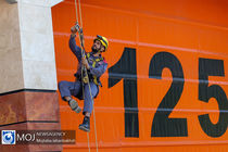 تقدیر از آتش‌نشانان تهران در مانور مشترک